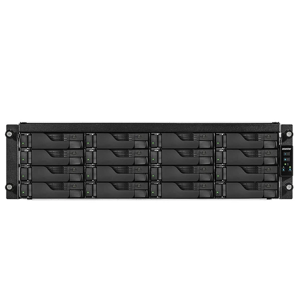 ASUSTOR 16 Bay NAS, Intel 9th Xeon E-2224, 8GB DDR4 ECC UDIMM, GbE x4, M.2 Drive Slots. 5 years warranty