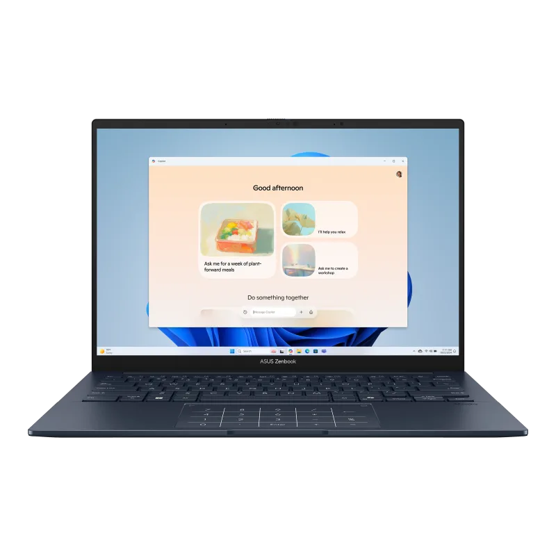 מחשב נייד 14 אינץ מסך מגע ASUS Zenbook 14 UX3405CA-SU1222 Ponder Blue