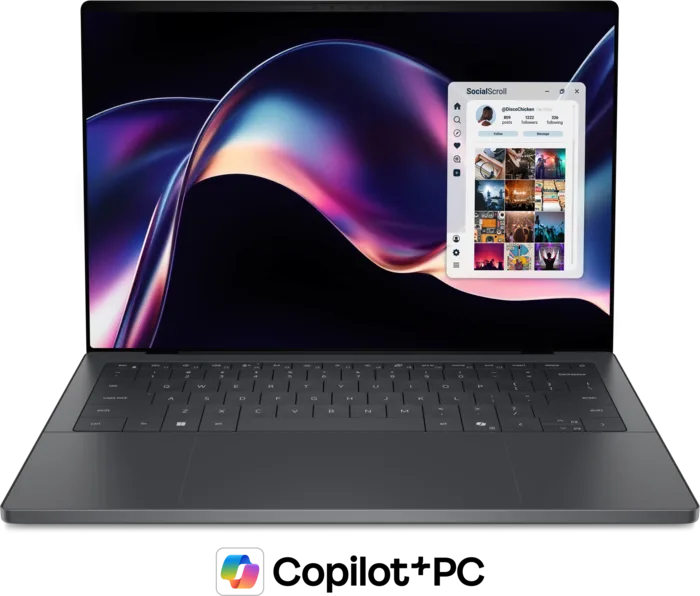 מחשב נייד Dell XPS 14 DA14260 OLED Touch | Ultra X7, 64GB, 1TB, Windows 11 Pro | DA14260-U7X-64