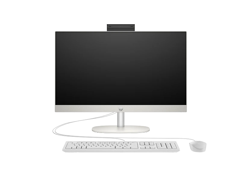 מחשב נייח HP All-in-One 240 G10 23.8" עם Intel Core i5-1334U, זיכרון 8GB DDR5, אחסון 512GB NVMe SSD, Intel Graphics, ללא מערכת הפעלה (FreeDOS) – 9M9G2AT#ABT