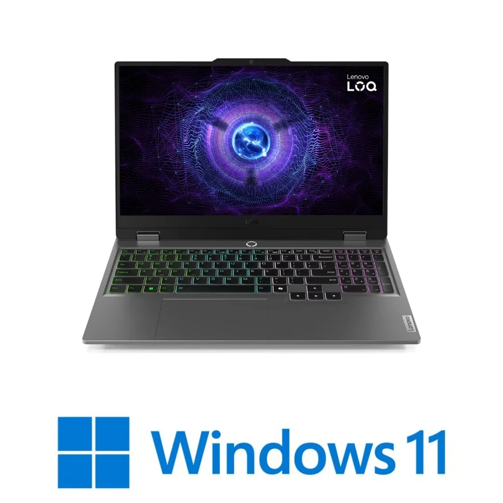 מחשב נייד גיימינג 15.6 אינץ Lenovo LOQ 15IRX9 83DV00C7IV