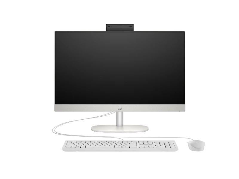 מחשב נייח HP All-in-One 24-cr2006nj עם Intel Core Ultra 5 225U, זיכרון 16GB DDR5, אחסון 512GB NVMe SSD ו־Windows 11 Home – C93G3EA#ABT