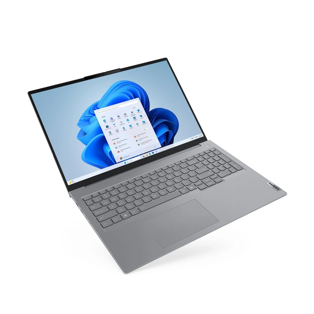 ThinkBook 16 G8 עם מעבד Core Ultra 5 225U, זיכרון 16GB DDR5, כונן 512GB SSD, גרפיקה משולבת, מסך 16” WUXGA ו־Windows 11 Pro עם אחריות 3 שנים. – 21SK008JIV