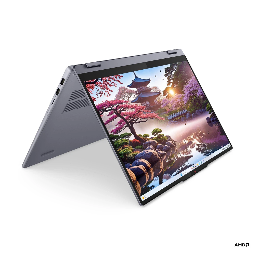 מחשב 2-in-1 16״ Lenovo IdeaPad 5 עם Ryzen AI 7, 16GB LPDDR5x, 1TB SSD, מסך מגע WUXGA, Copilot+ PC, ללא מערכת הפעלה. – 83KU002VIV