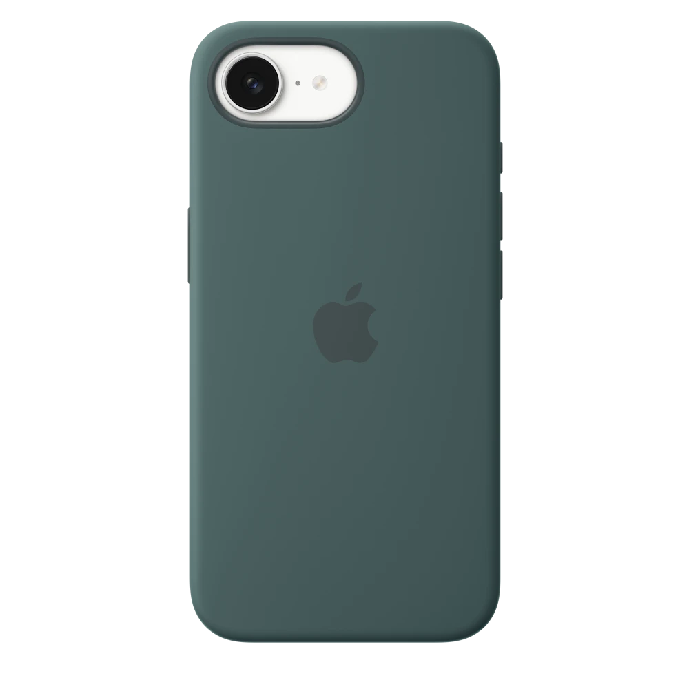 iPhone 16e Silicone Case – Lake Green – MD3X4ZM/A