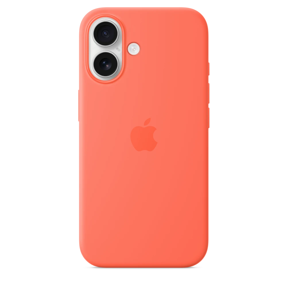 iPhone 16 Silicone Case with MagSafe - Tangerine – MDGN4ZM/A