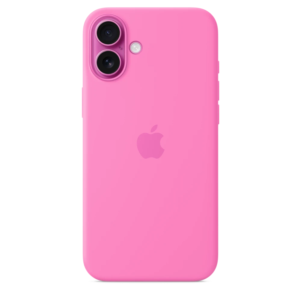 iPhone 16 Plus Silicone Case with MagSafe - Peony – MDGR4ZM/A