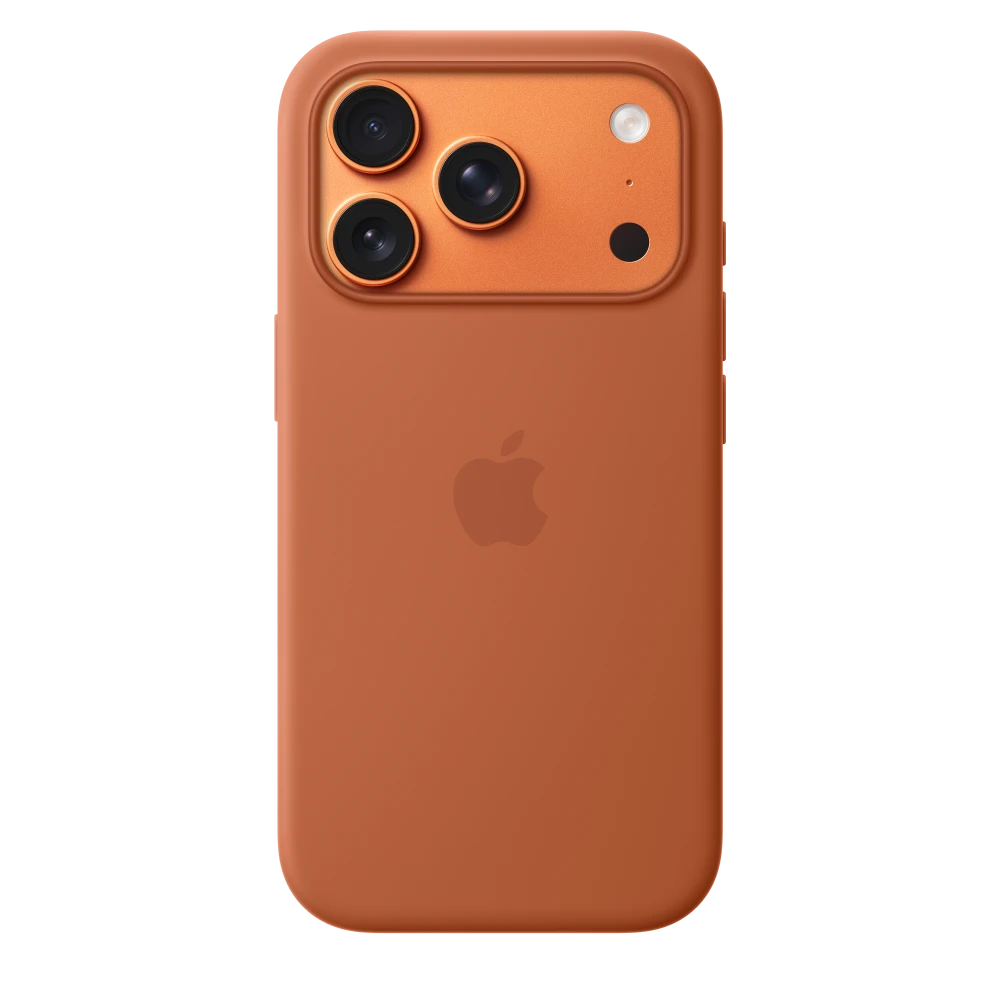 iPhone 17 Pro Silicone Case with MagSafe – Terra Cotta – MGFJ4ZM/A