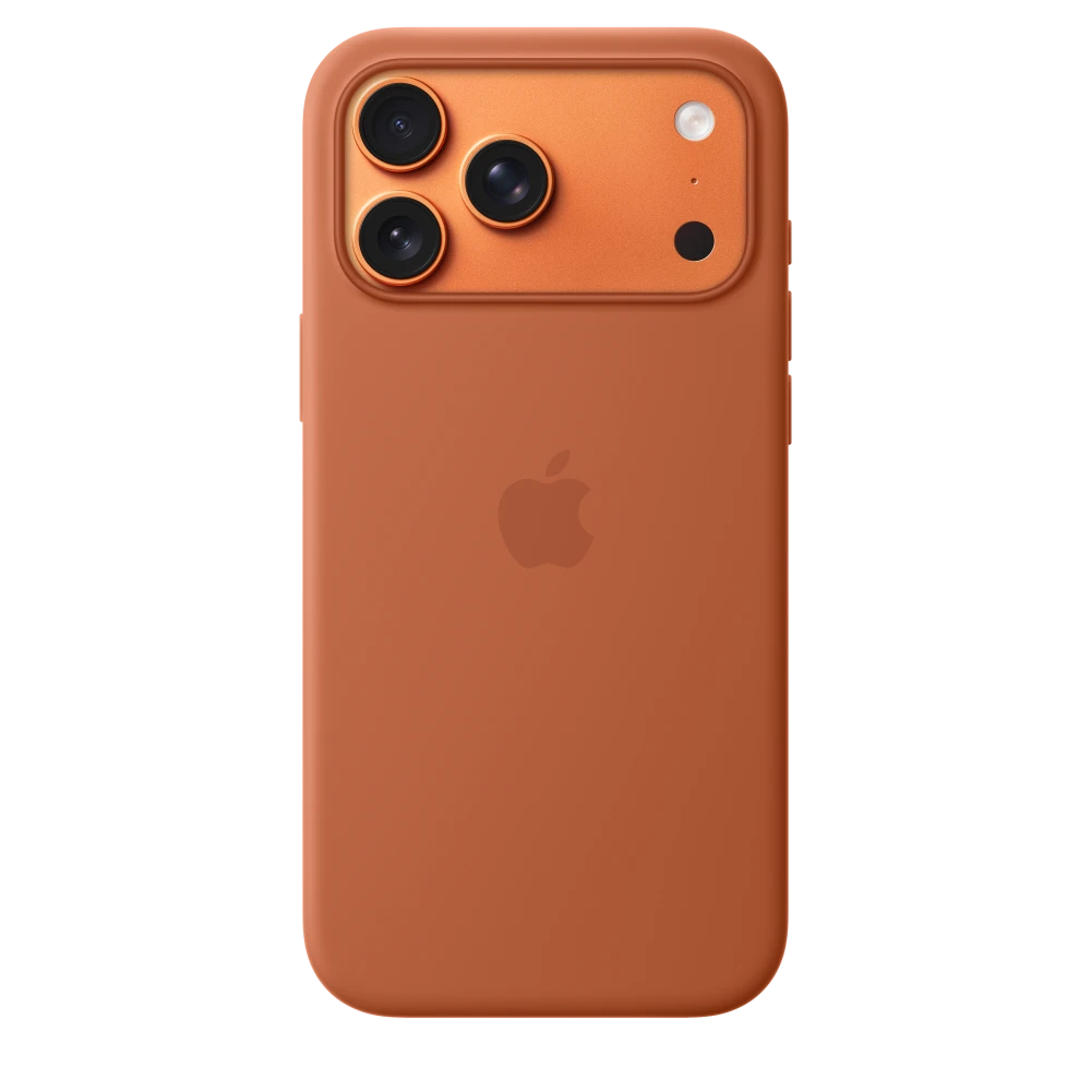 iPhone 17 Pro Max Silicone Case with MagSafe – Terra Cotta – MGFQ4ZM/A