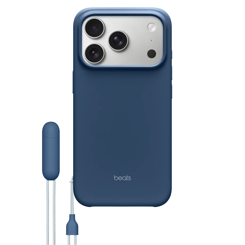 Beats iPhone 17 Pro Kickstand Case with MagSafe and Camera Control - Bedrock Blue – MGTP4LL/A