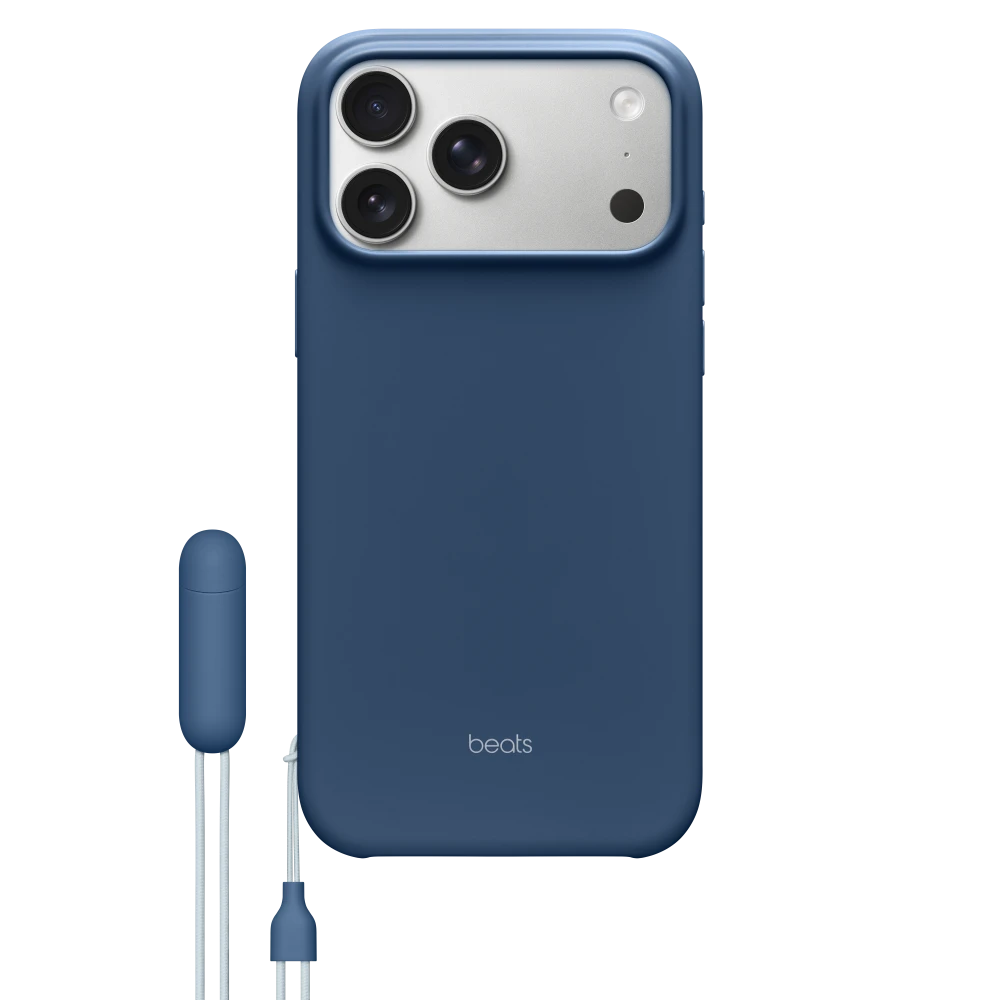 Beats iPhone 17 Pro Max Kickstand Case with MagSafe and Camera Control - Bedrock Blue – MGTR4LL/A