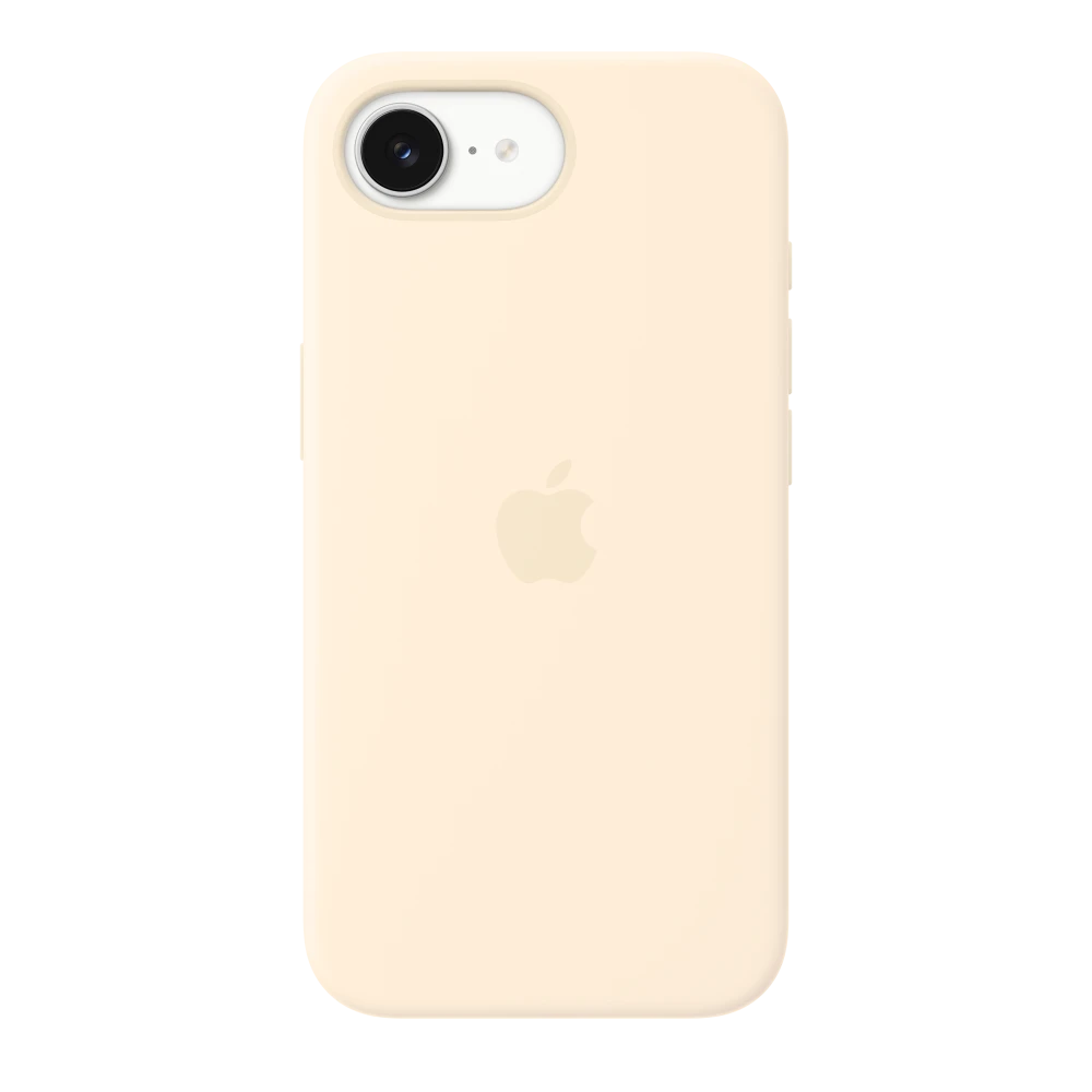 iPhone 17e Silicone Case with MagSafe – Vanilla – MHWG4ZM/A