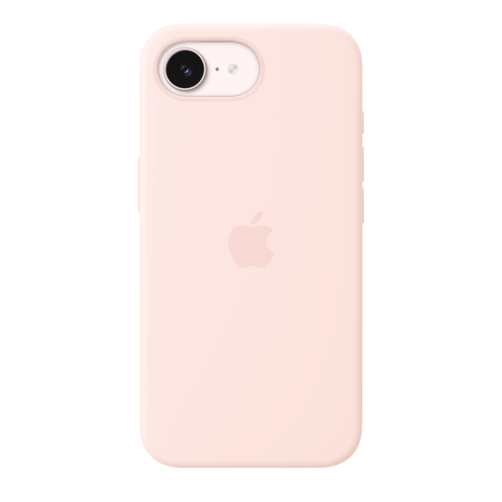 iPhone 17e Silicone Case with MagSafe – Soft Pink – MHWJ4ZM/A