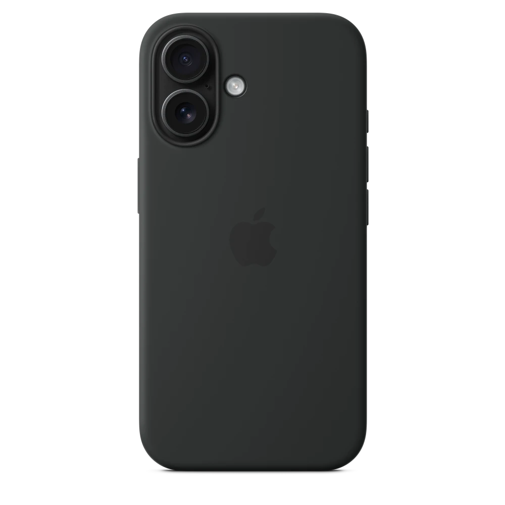 iPhone 16 Silicone Case with MagSafe - Black – MYY13ZM/A