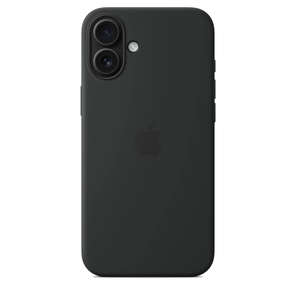 iPhone 16 Plus Silicone Case with MagSafe - Black – MYY93ZM/A