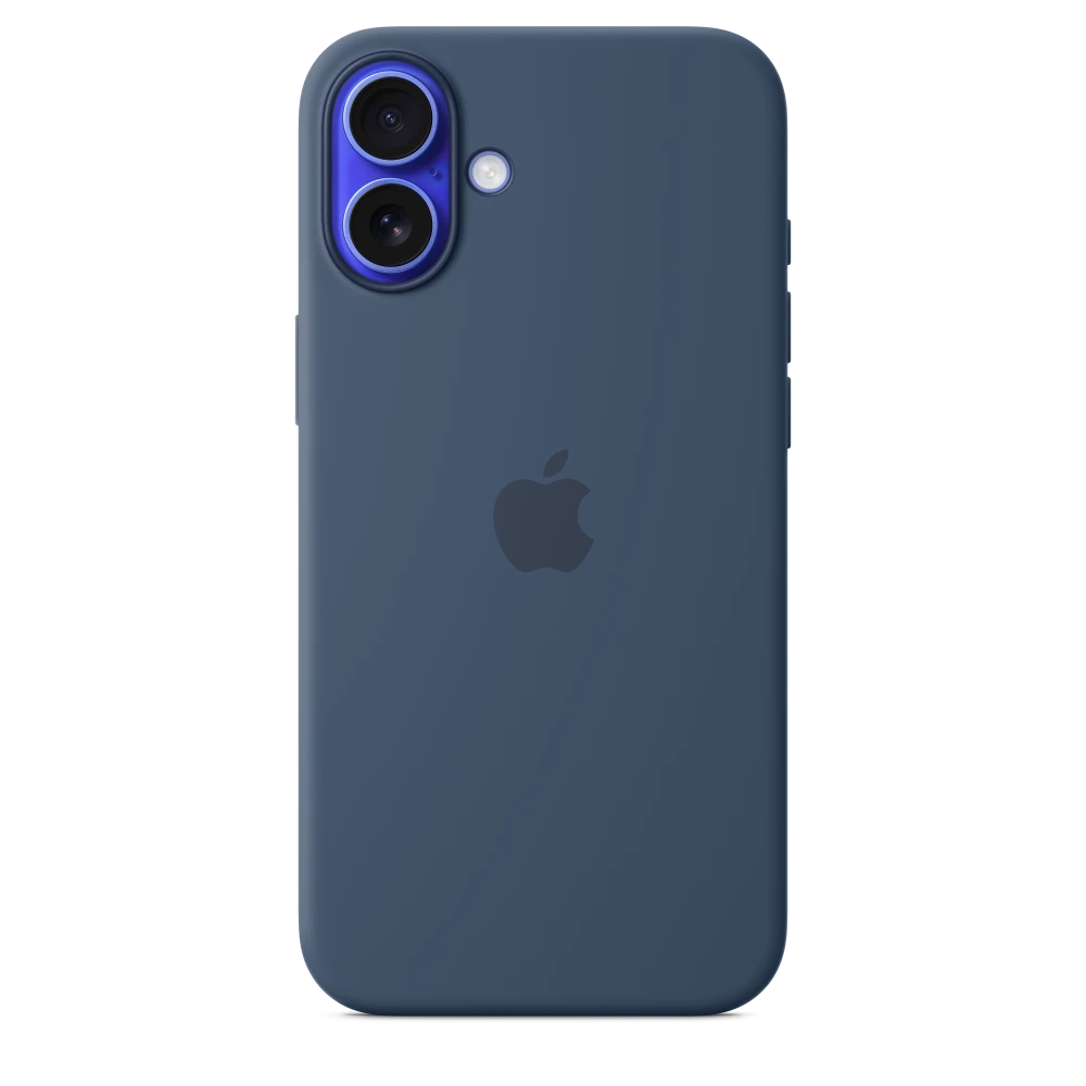 iPhone 16 Plus Silicone Case with MagSafe - Denim – MYYA3ZM/A
