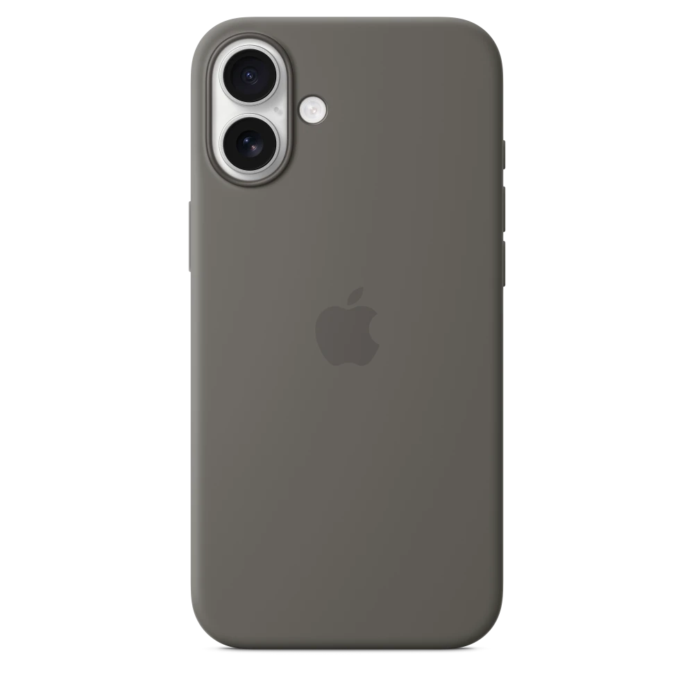 iPhone 16 Plus Silicone Case with MagSafe - Stone Gray – MYYC3ZM/A
