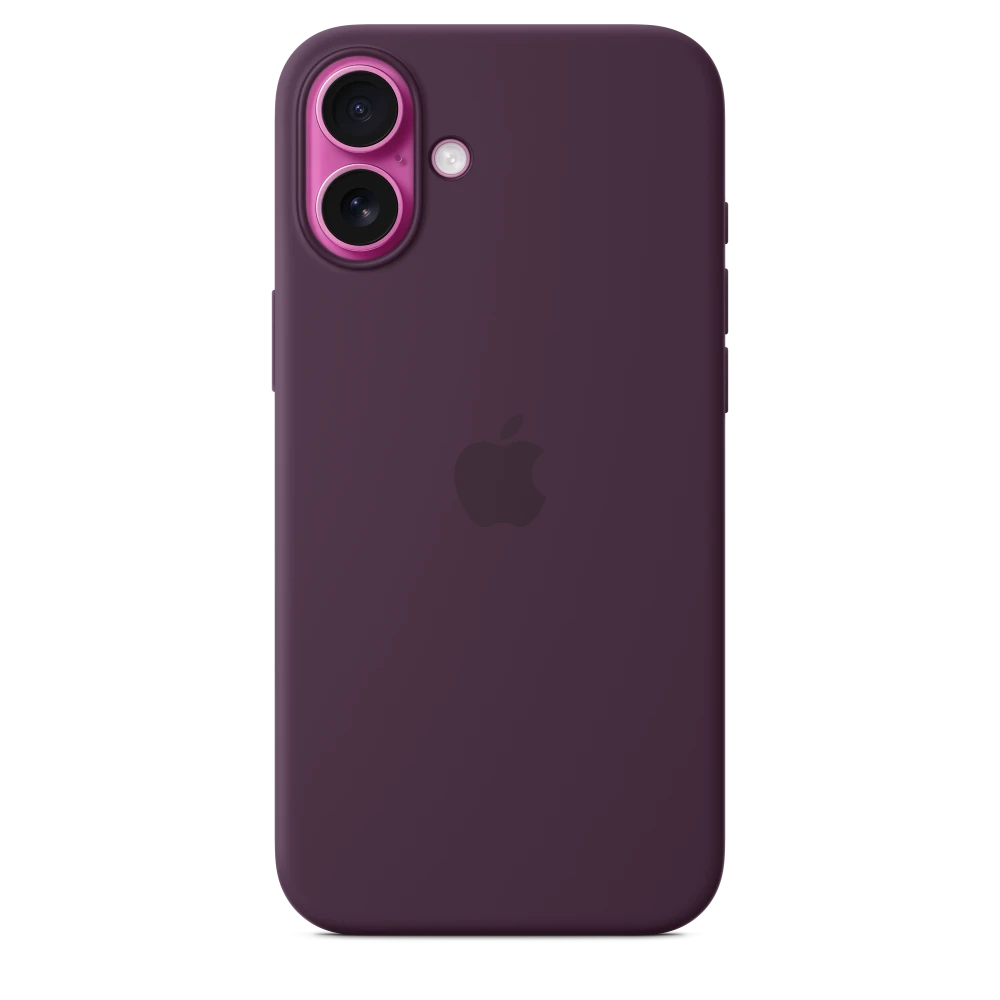 iPhone 16 Plus Silicone Case with MagSafe - Plum – MYYD3ZM/A