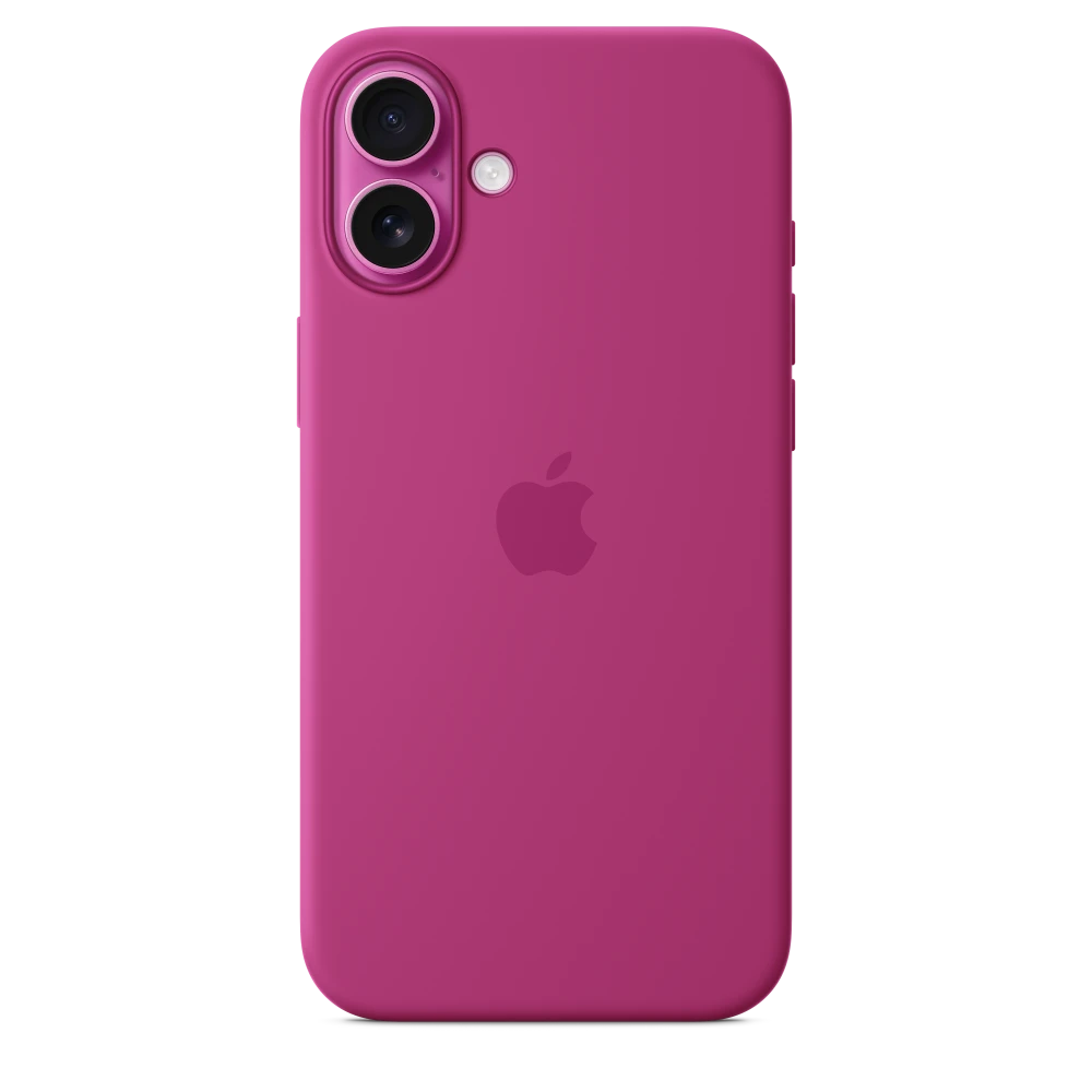 iPhone 16 Plus Silicone Case with MagSafe - Fuchsia – MYYE3ZM/A