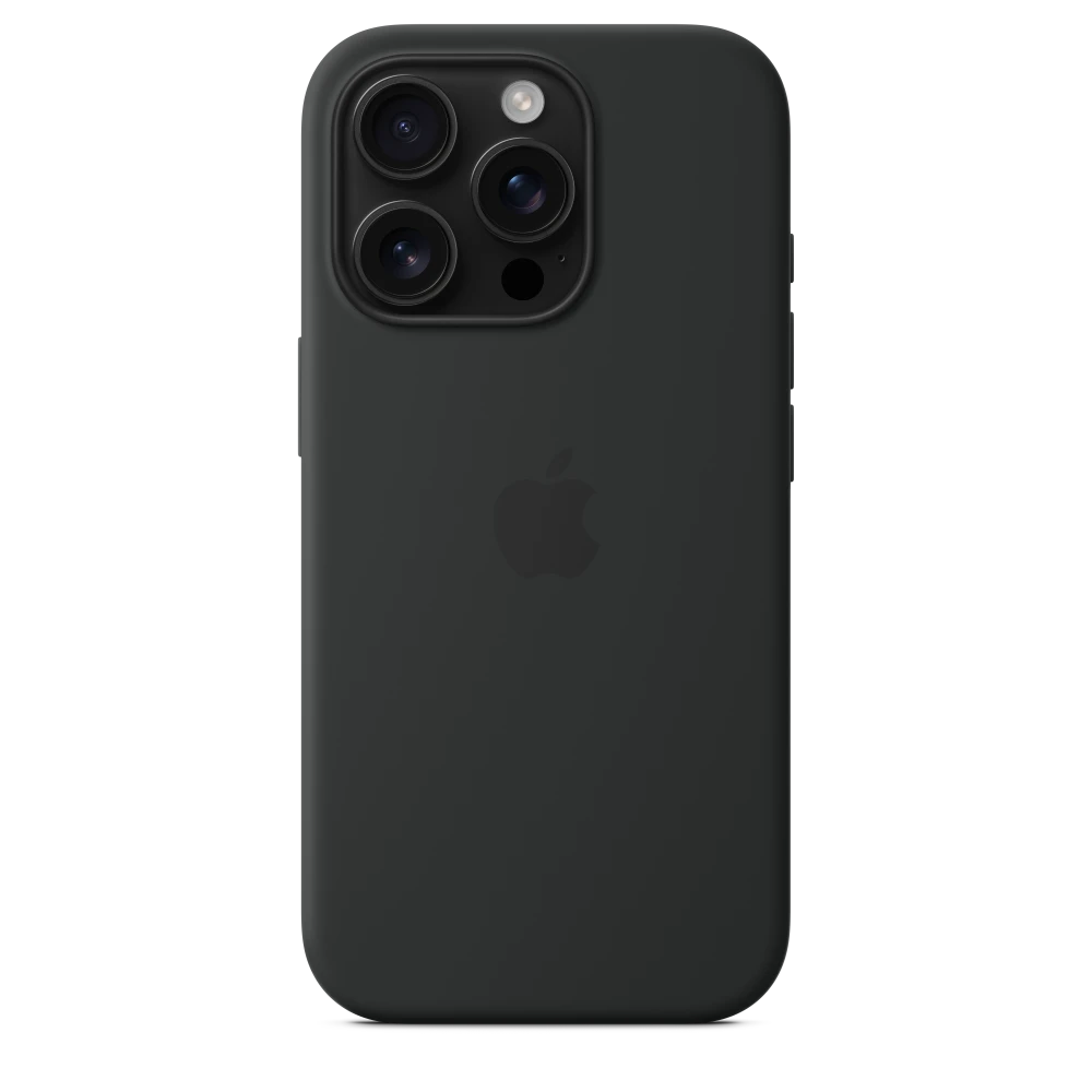 iPhone 16 Pro Silicone Case with MagSafe - Black – MYYJ3ZM/A