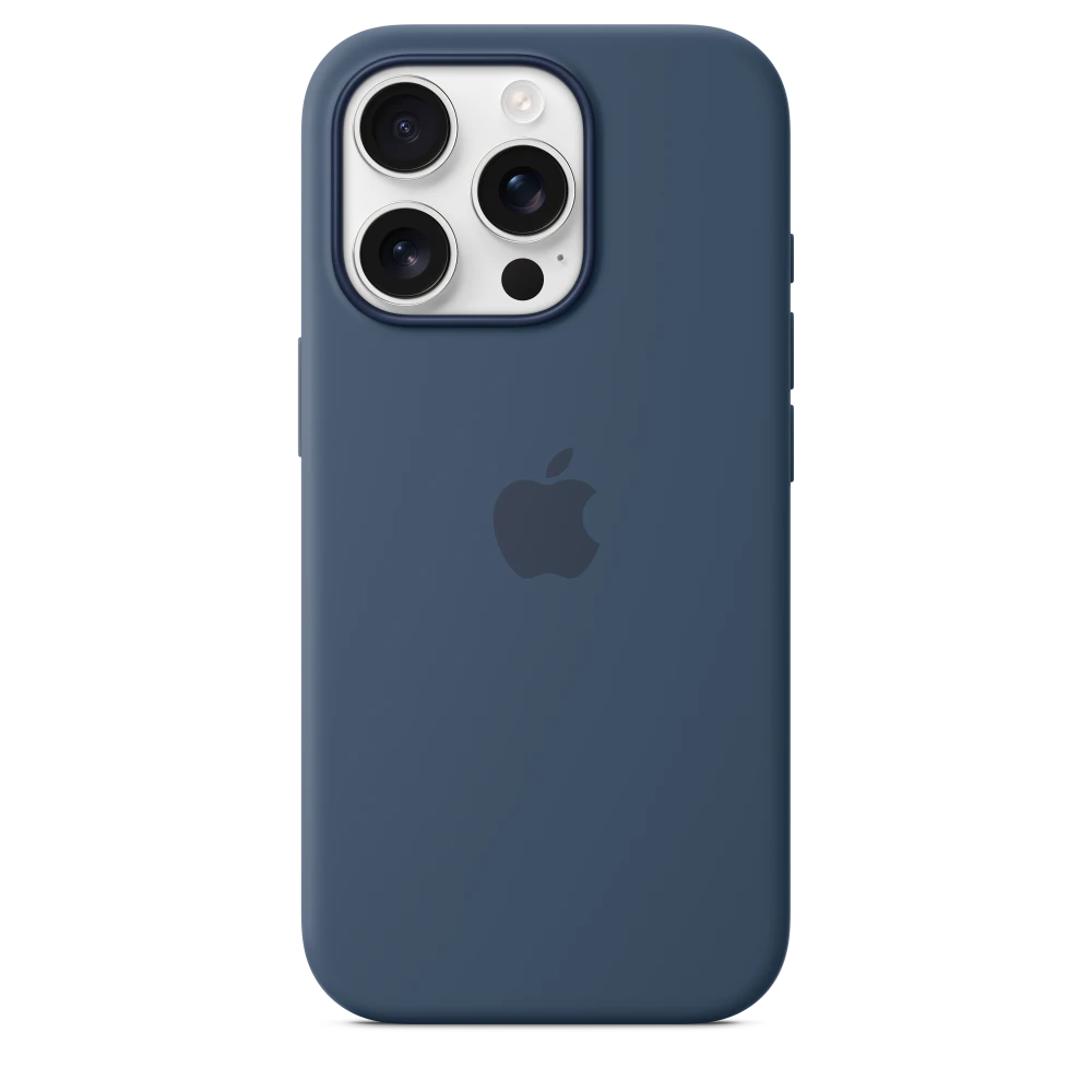 iPhone 16 Pro Silicone Case with MagSafe - Denim – MYYK3ZM/A