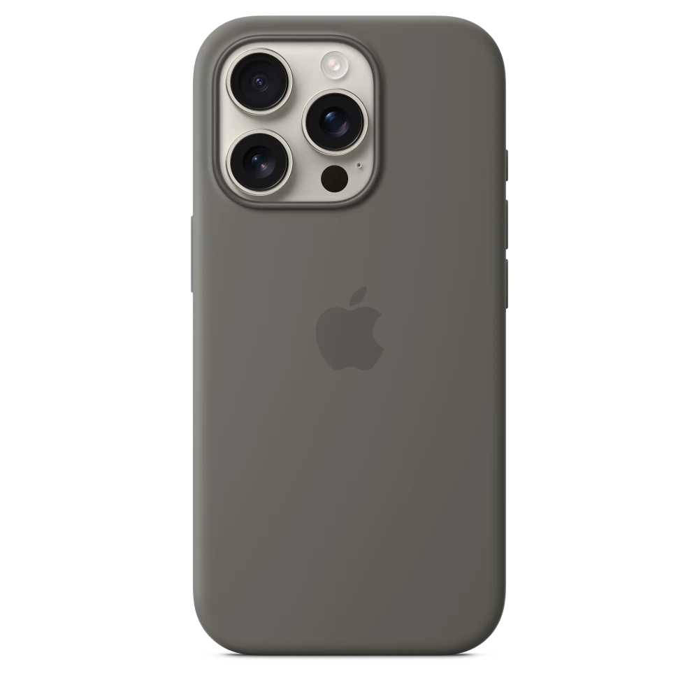 iPhone 16 Pro Silicone Case with MagSafe - Stone Gray – MYYL3ZM/A