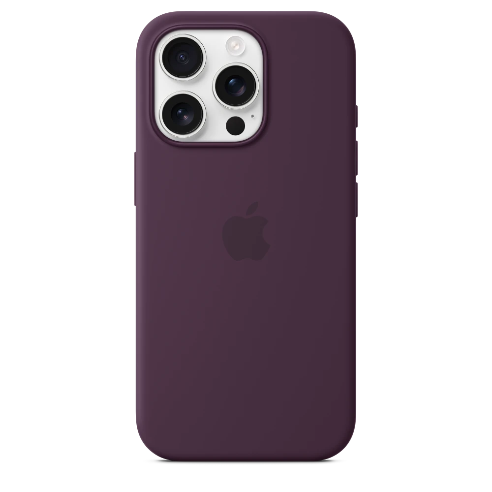 iPhone 16 Pro Silicone Case with MagSafe - Plum – MYYM3ZM/A