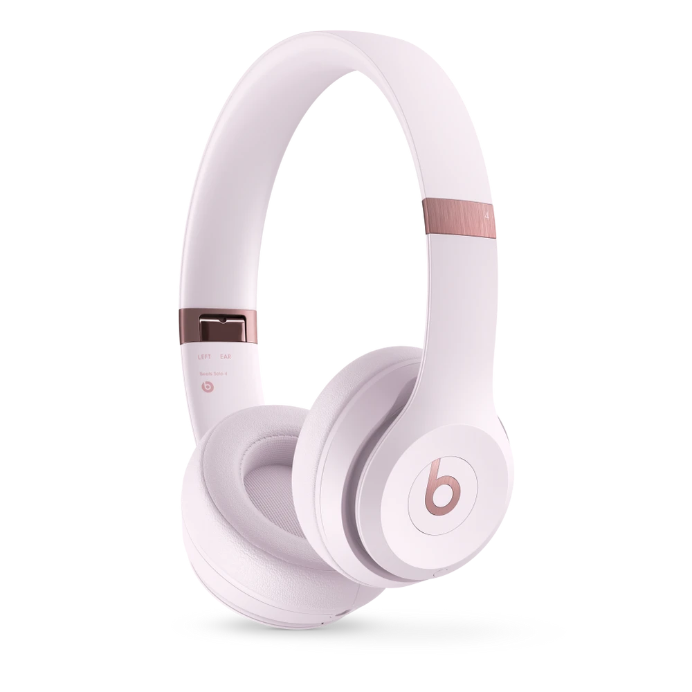 Beats Solo4 Wireless Headphones - On-Ear Wireless Headphones - Cloud Pink – MUW33ZM/A