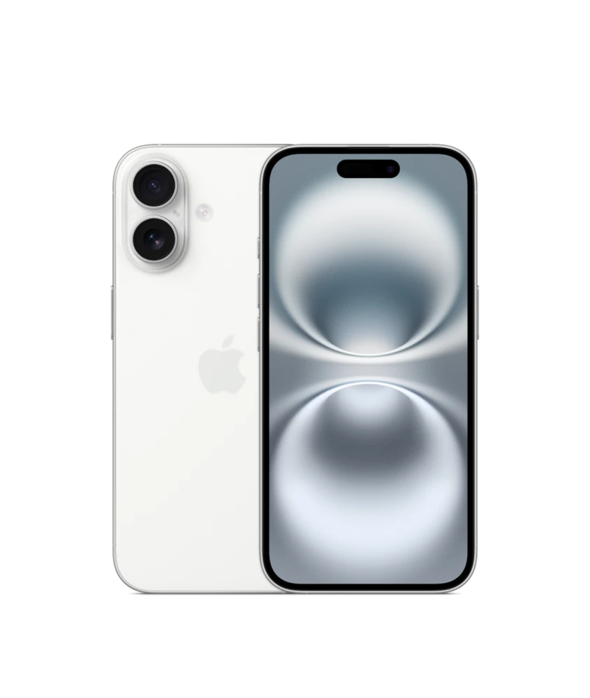 iPhone 16 128GB White – MYE93QN/A