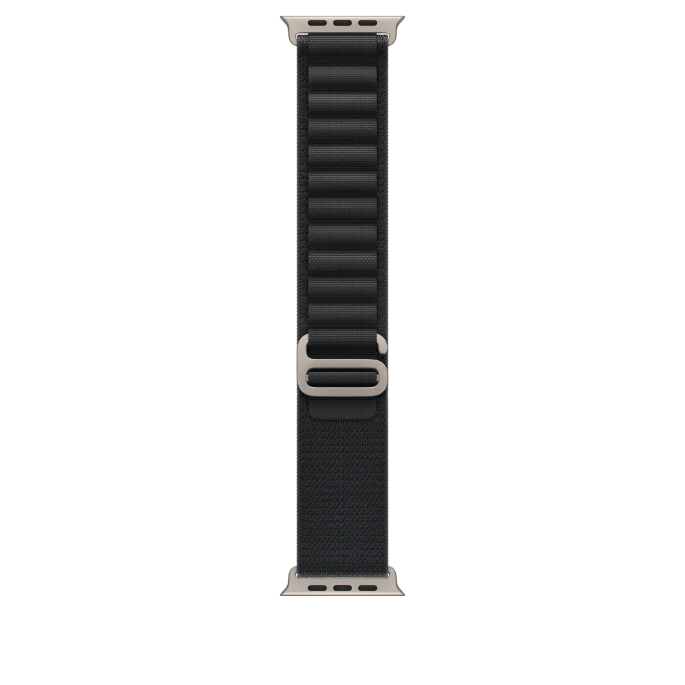 49mm Black Alpine Loop - Small - Natural Titanium Finish – MFTE4ZM/A