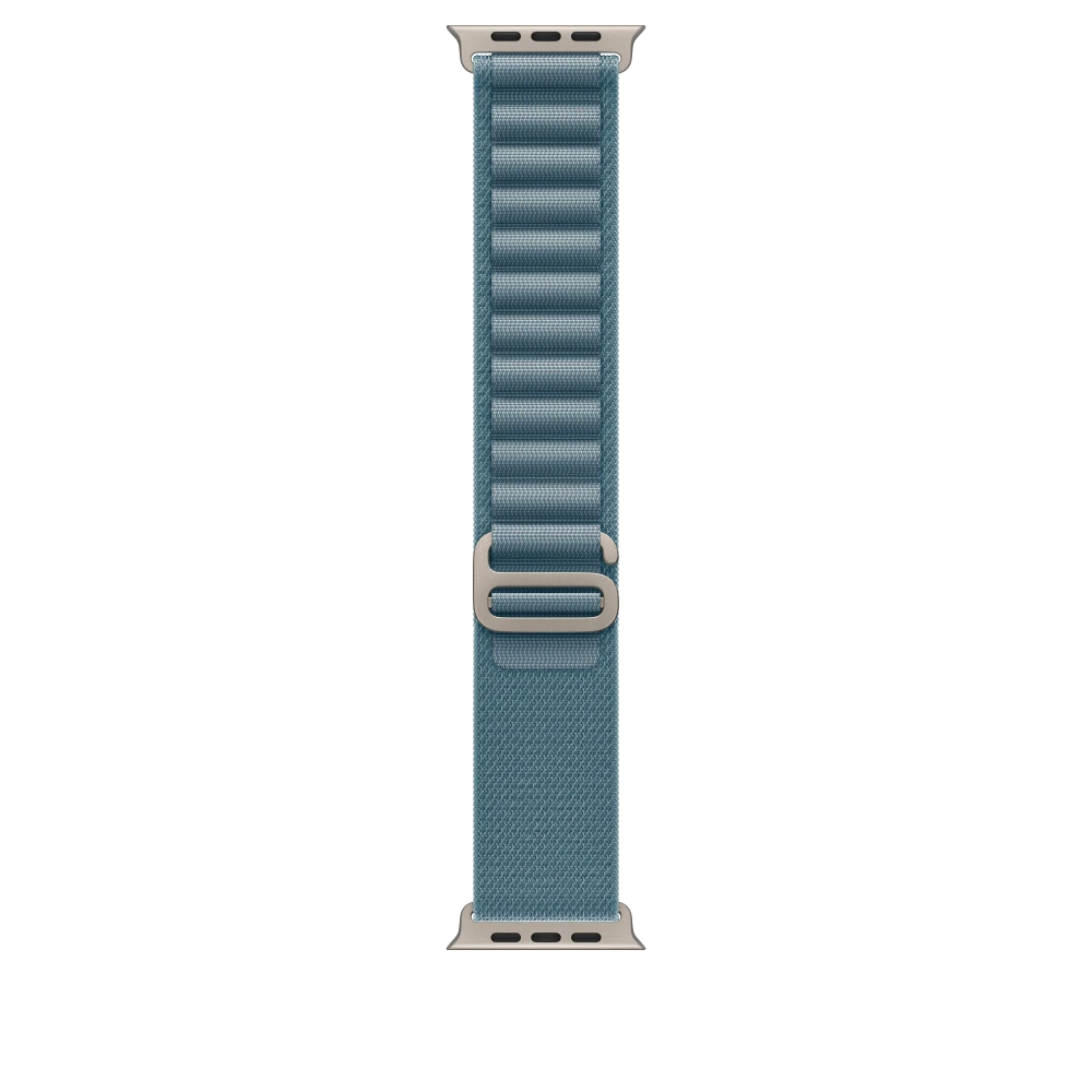 49mm Light Blue Alpine Loop - Small - Natural Titanium Finish – MFTH4ZM/A