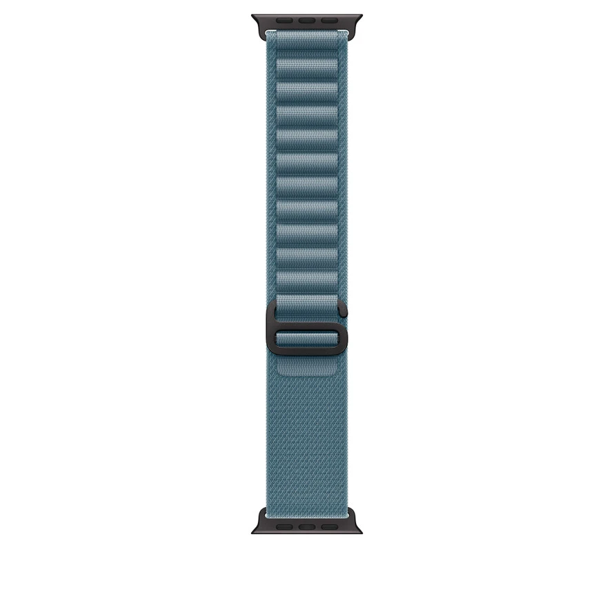 49mm Light Blue Alpine Loop - Large - Black Titanium Finish – MG9M4ZM/A