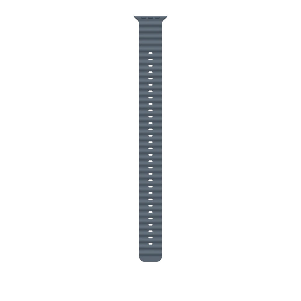49mm Anchor Blue Ocean Band Extension - Natural Titanium Finish – MGCE4ZM/A