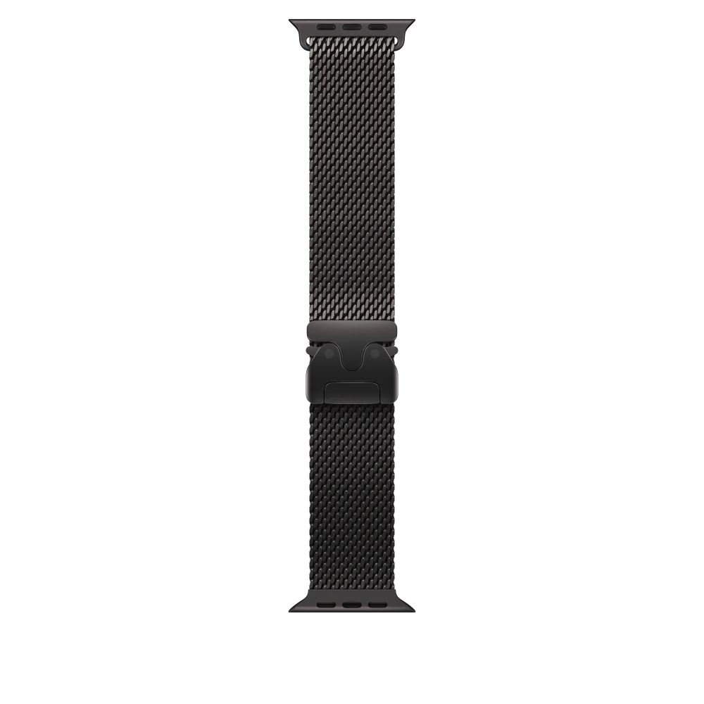 49mm Black Titanium Milanese Loop - Small – MGHR4ZM/A