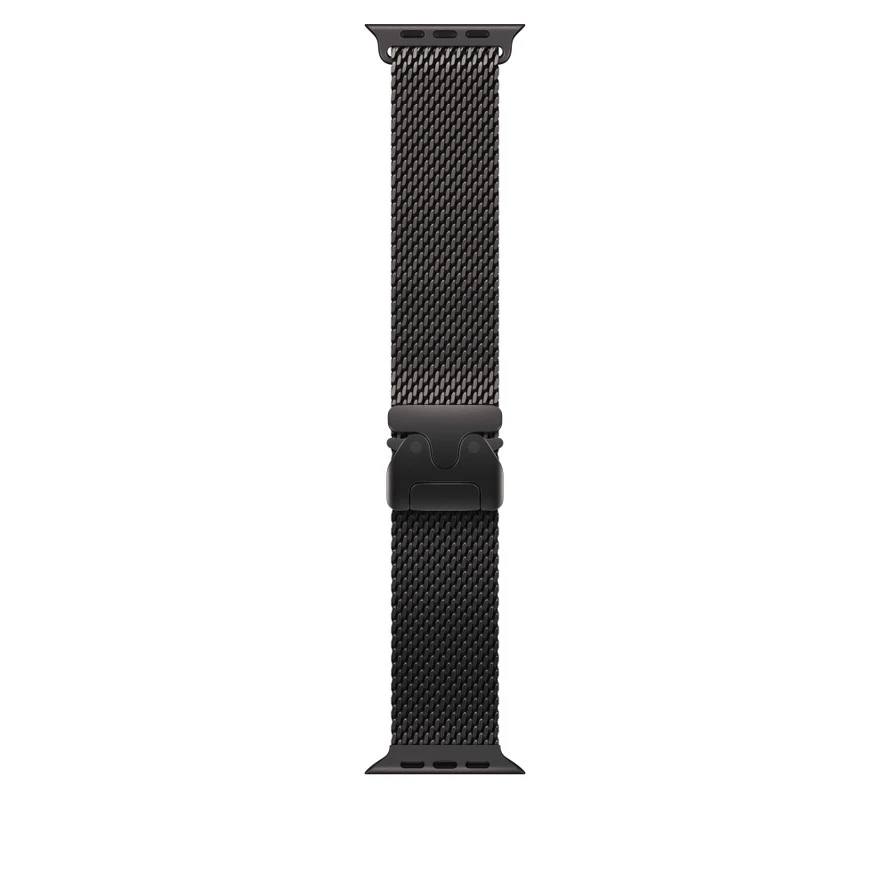 49mm Black Titanium Milanese Loop - Large – MGHU4ZM/A