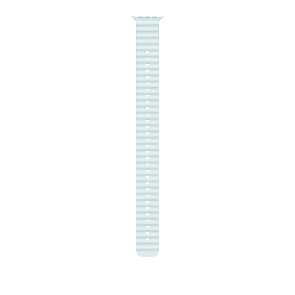 49mm Ice Blue Ocean Band Extension - Natural Titanium Finish – MXTG3ZM/A