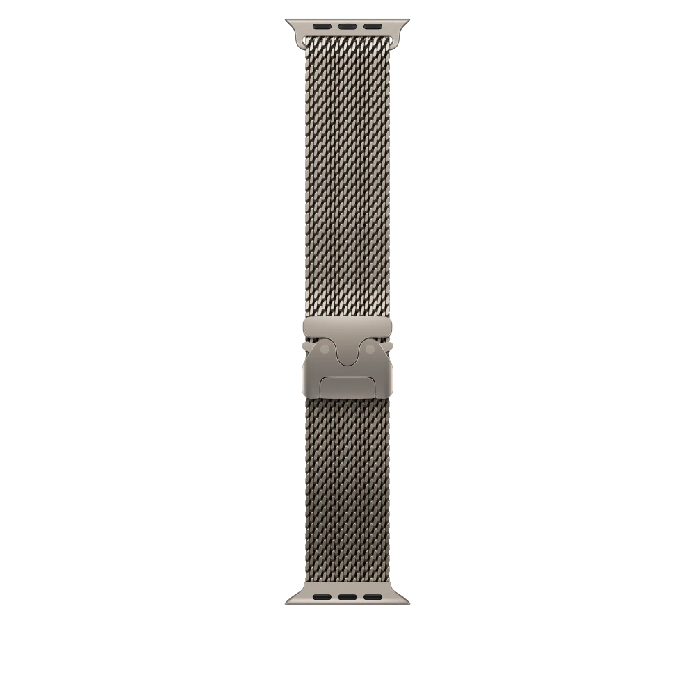 49mm Natural Titanium Milanese Loop - Small – MXKC3ZM/A