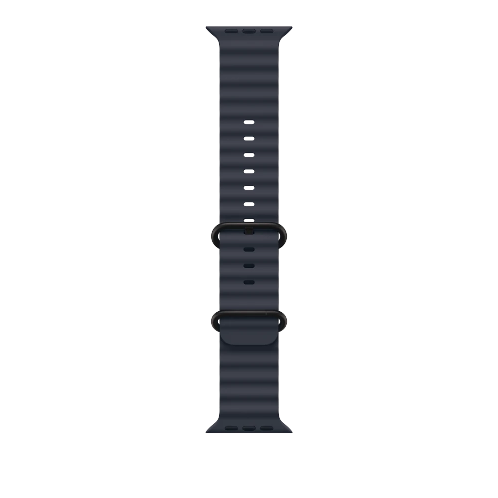 49mm Navy Ocean Band - Black Titanium Finish – MYPA3ZM/A