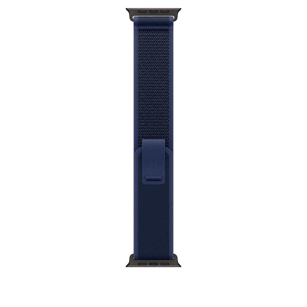 49mm Blue Trail Loop - S/M - Black Titanium Finish – MYQ73ZM/A