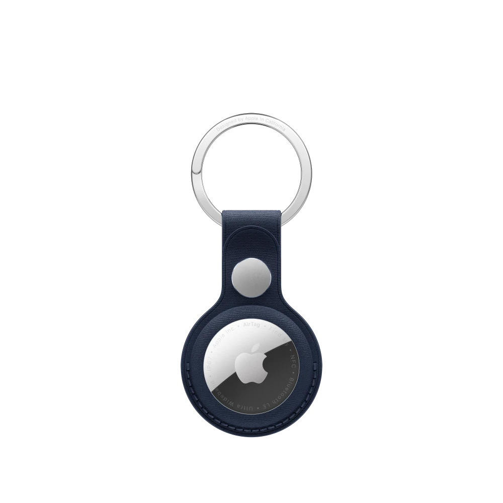 AirTag FineWoven Key Ring - Deep Blue – MA7H4ZM/A
