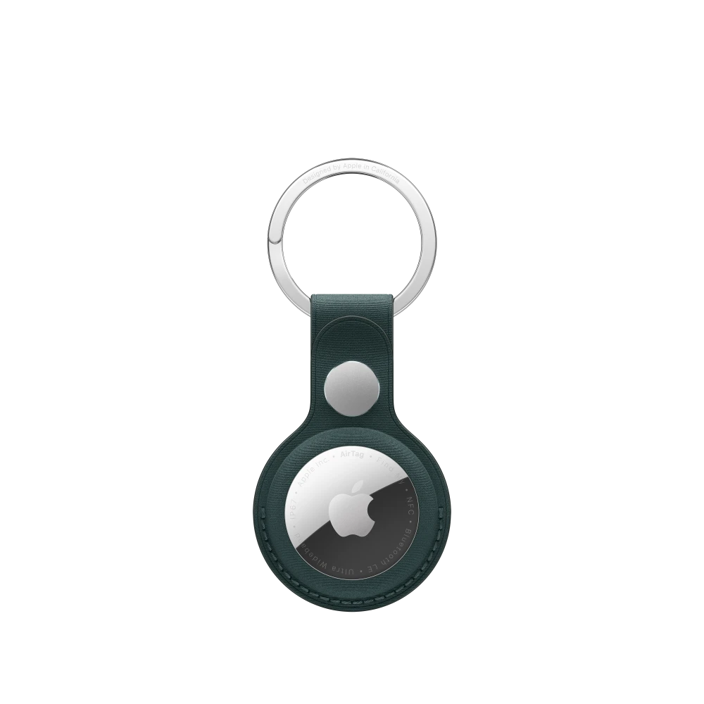 AirTag FineWoven Key Ring - Dark Green – MA7J4ZM/A