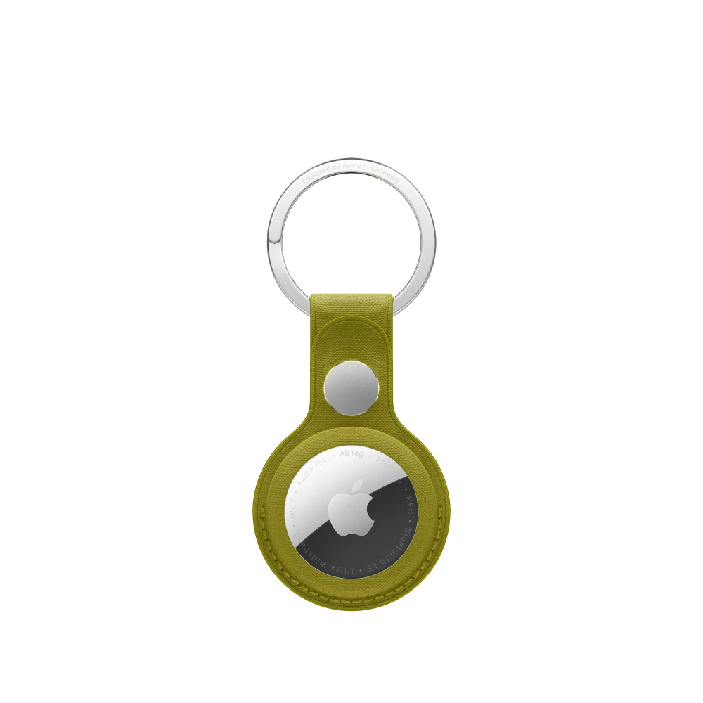 AirTag FineWoven Key Ring - Chartreuse – MA7L4ZM/A