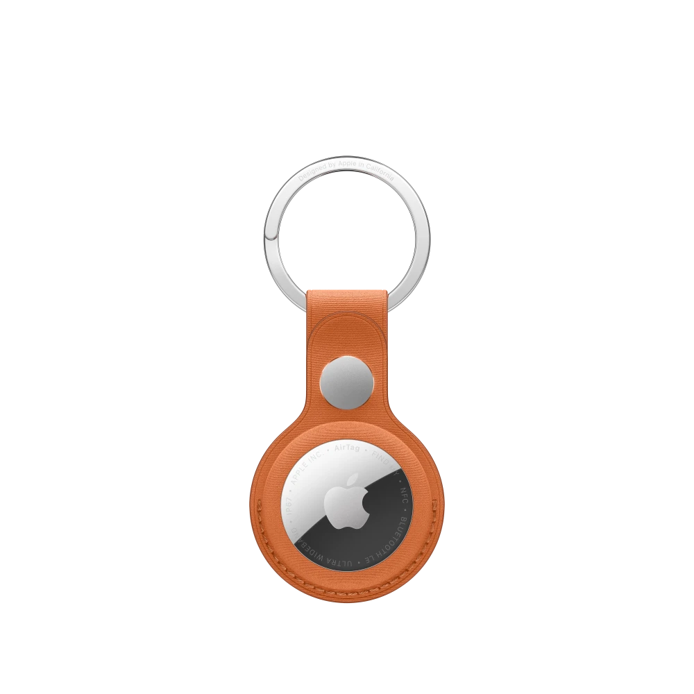 AirTag FineWoven Key Ring - Fox Orange – MGFY4ZM/A