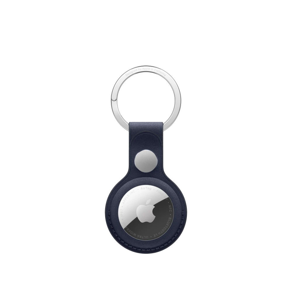 AirTag FineWoven Key Ring - Navy – MGG14ZM/A