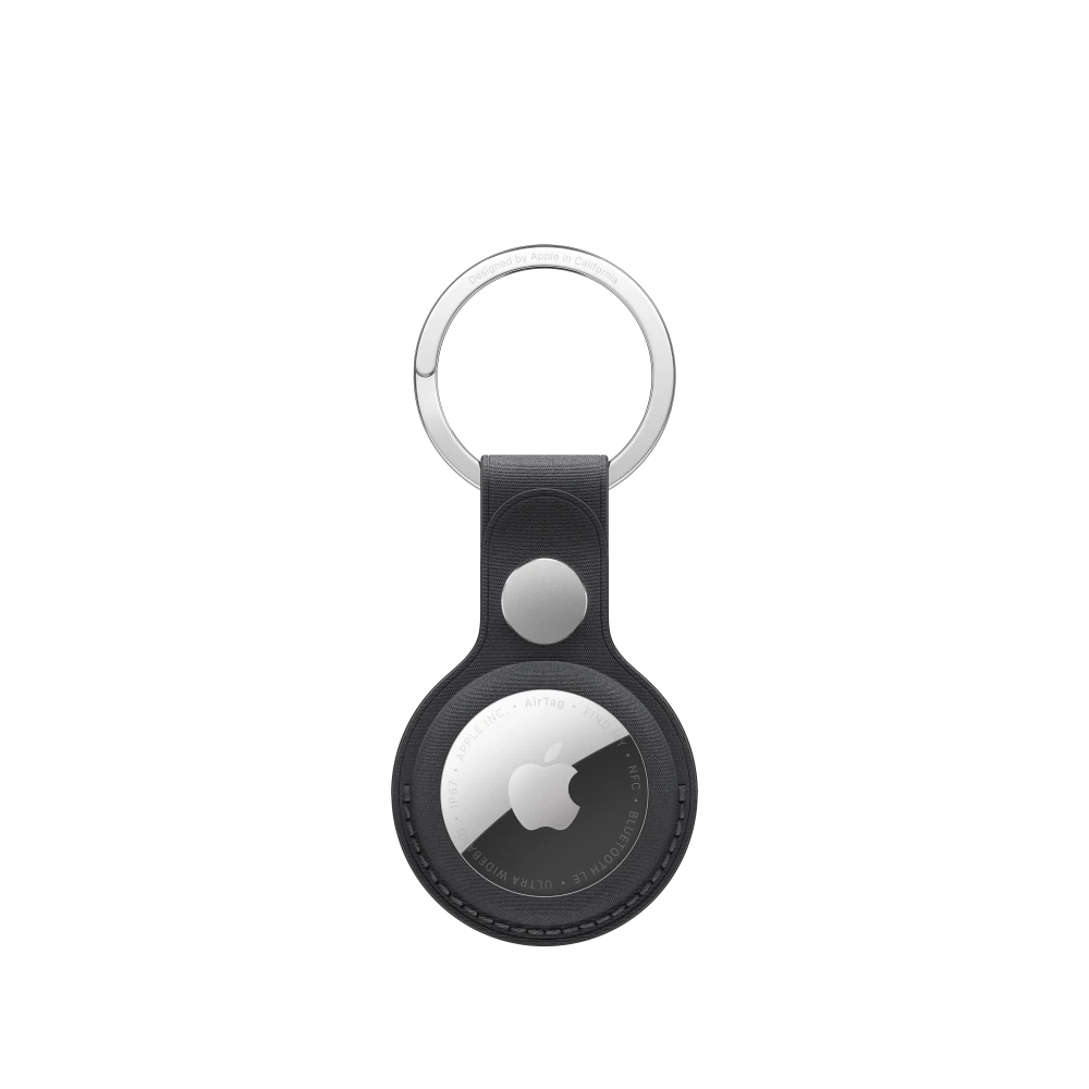 AirTag FineWoven Key Ring - Black – MGG24ZM/A