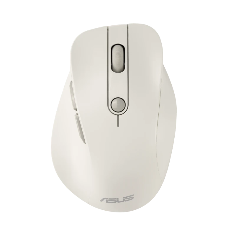 עכבר ASUS MD105 עם Bluetooth ו־2.4GHz, DPI עד 2400, חיבור אלחוטי יציב, משקל קל ותמיכה ב־Windows, macOS ו־Chrome OS. – 90XB0AH0-BMU010