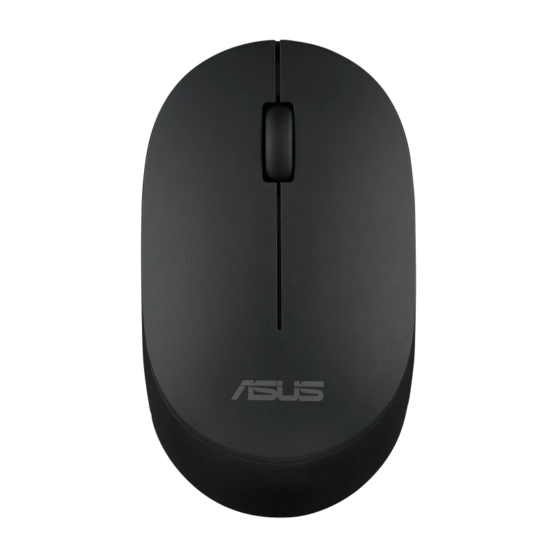ASUS MW105 Bluetooth Silent Mouse / Wireless / 1600 Adjustable DPI / Double-sided / Black – 90XB09W0-BMU010