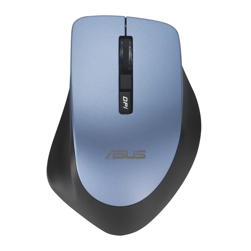 ASUS WT425 / Ergonomic Wireless Mouse / 2.4GHz / 1600dpi / Fog Silver – 90XB0280-BMU0L0