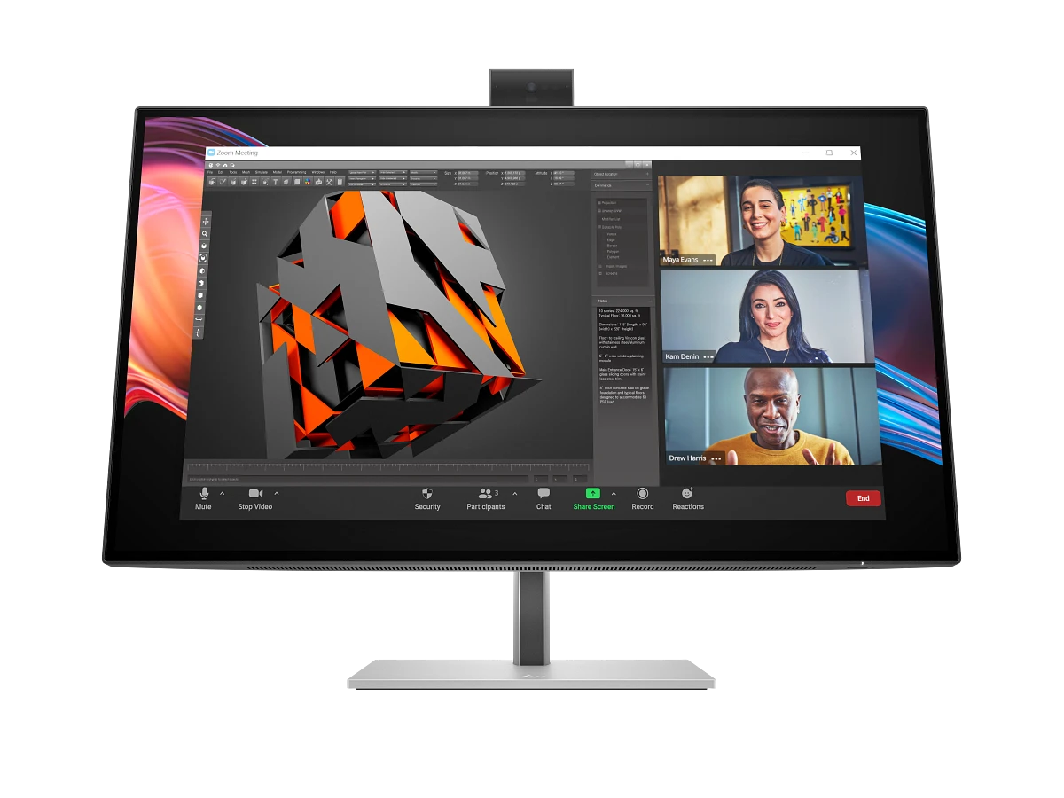 HP S7 Pro 727pm 27" 4K DPx2/HDMI/USB-C(100W)/USBX5/SPEAKERS/CAMERA 5MP/5YOS – 8K135E9#ABT