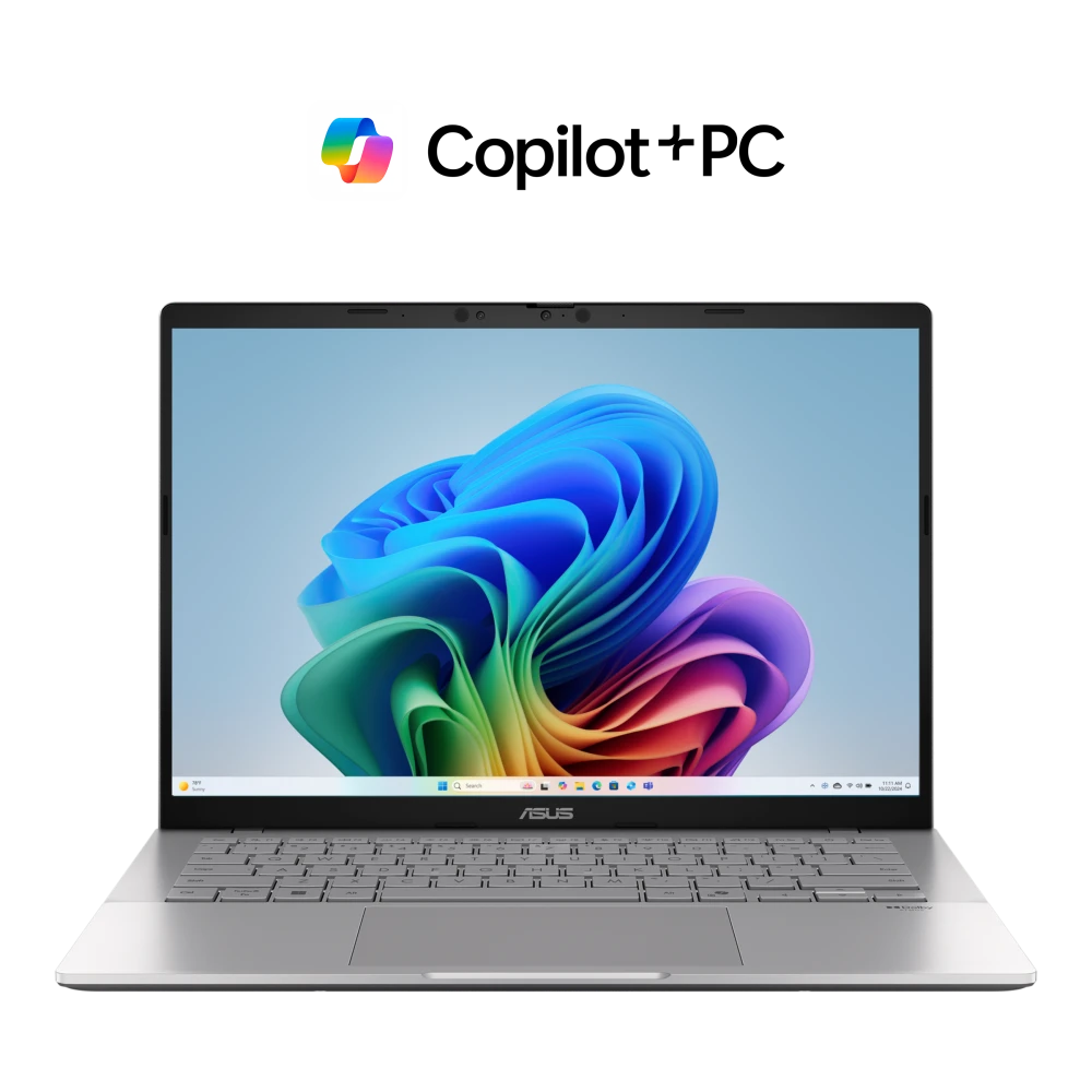 מחשב נייד ASUS S3407QA עם Snapdragon X1-26-100, 14 אינץ׳ 2.5K, 16GB, 1TB SSD, Windows 11 Home - S3407QA-KP015W